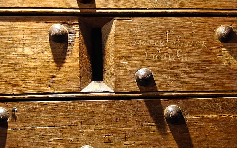 Rose And Crown Prison Door